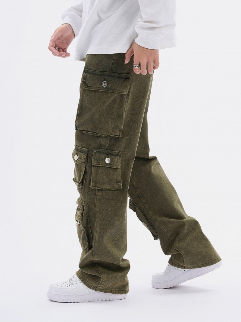 Vert  Jean Aelfric Eden Multi-pocket Cargo - DJJ-2685664